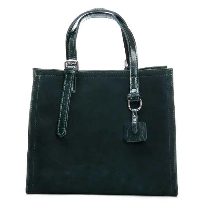 Сумка Женская Классическая замш ALEX RAI 8800-1 green