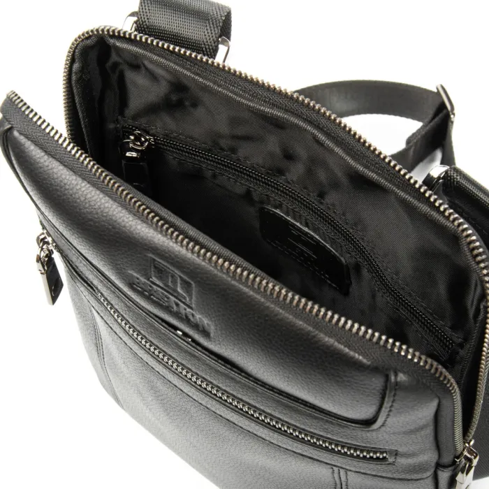 Сумка Мужская Планшет кожа BRETTON 3862-3 black