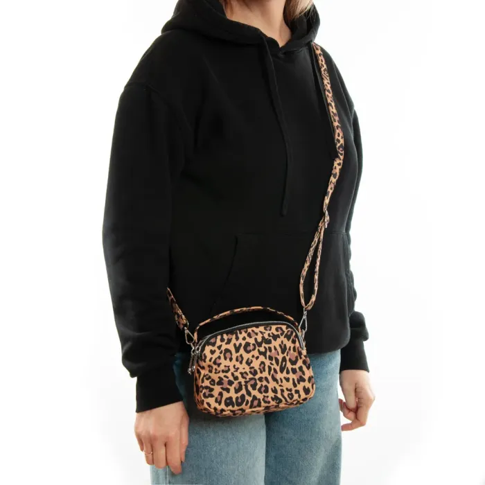 Сумка Женская Текстиль полиамид Jielshi 8-31 leopard print