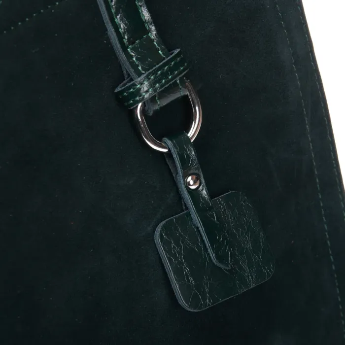 Сумка Женская Классическая замш ALEX RAI 8800-1 green