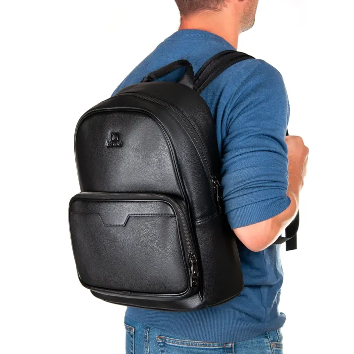 Рюкзак Городской кожа BRETTON 2004-20 black