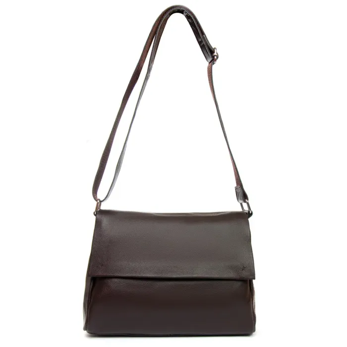 Сумка Женская Классическая кожа ALEX RAI 6504 brown