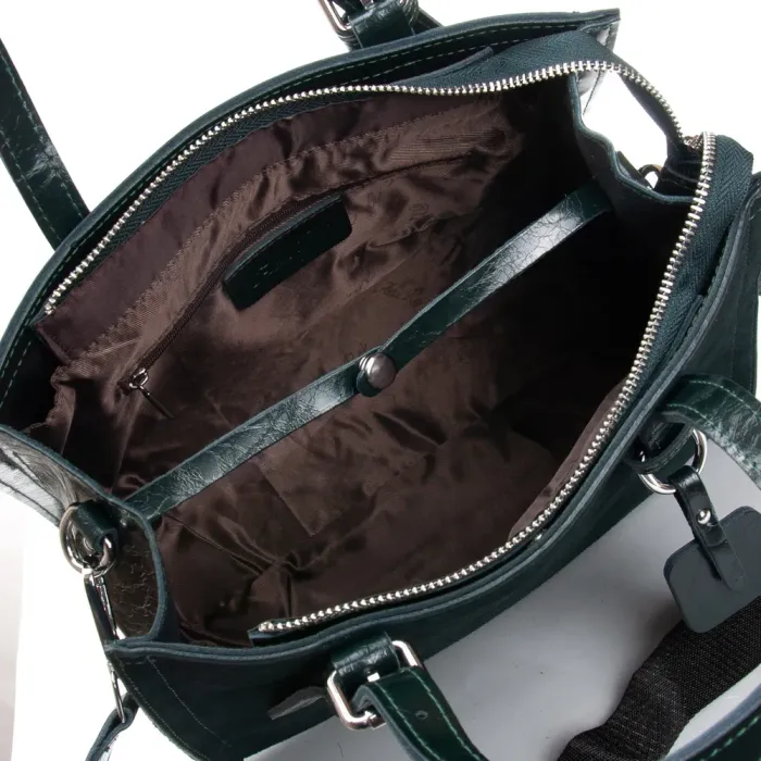 Сумка Женская Классическая замш ALEX RAI 8800-1 green