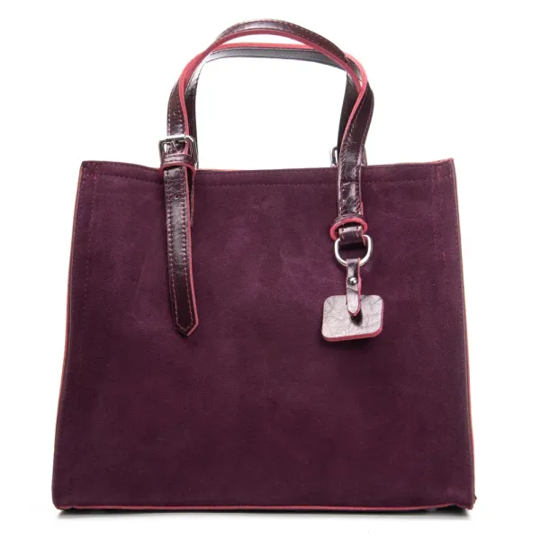 Сумка Женская Классическая замш ALEX RAI 8800-1 bordo