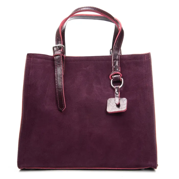 Сумка Женская Классическая замш ALEX RAI 8800-1 bordo