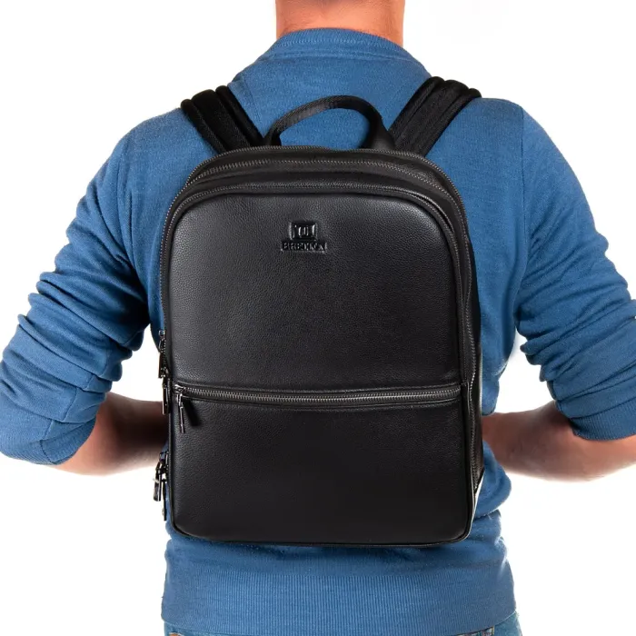 Рюкзак Городской кожа BRETTON 1650-15 black