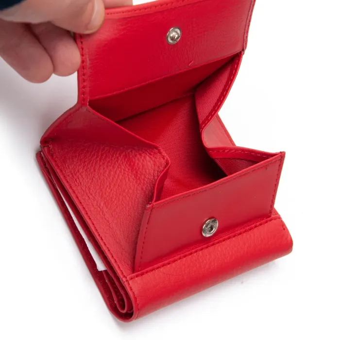 Кошелек Bright Женский кожа DR. BOND WS-219 red