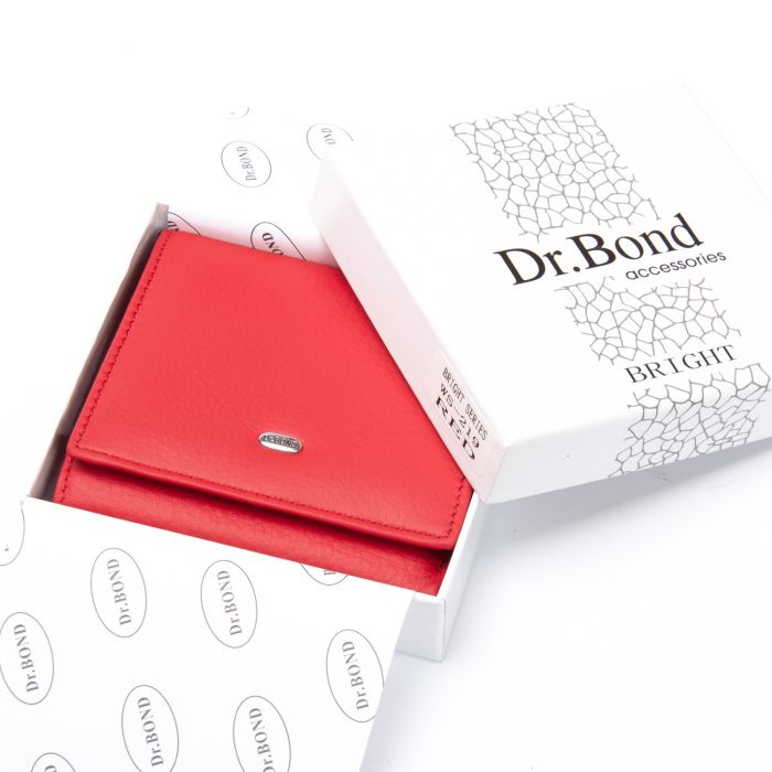 Кошелек Bright Женский кожа DR. BOND WS-219 red