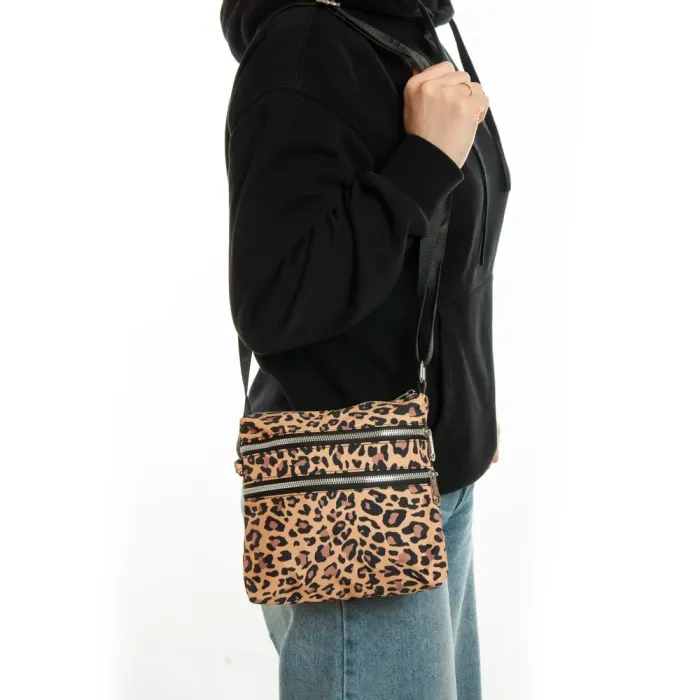 Сумка Женская Текстиль полиамид Jielshi 2610-2 leopard print