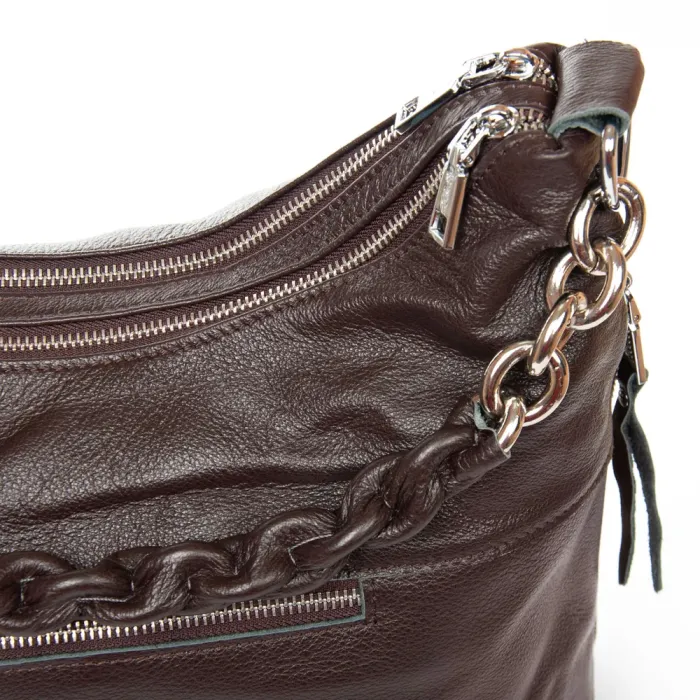 Сумка Женская Классическая кожа ALEX RAI 8087-9 brown