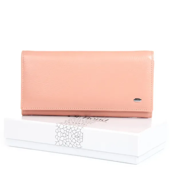 Кошелек Classic Женский кожа DR. BOND W501 pink purple
