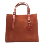 Сумка Женская Классическая замш ALEX RAI 8800-1 camel