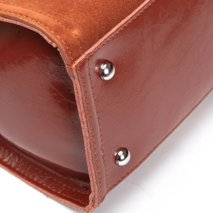 Сумка Женская Классическая замш ALEX RAI 8800-1 camel