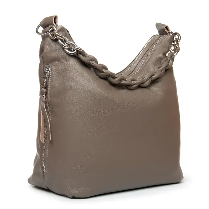 Сумка Женская Классическая кожа ALEX RAI 8087-9 l.grey