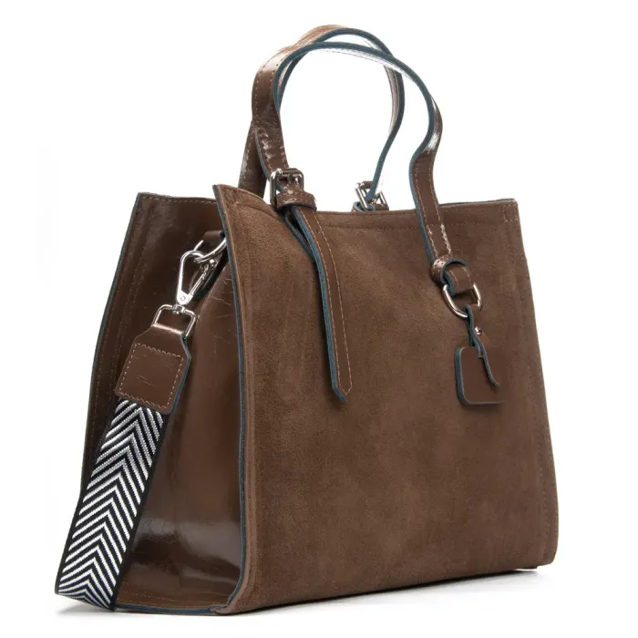 Сумка Женская Классическая замш ALEX RAI 8800-1 khaki