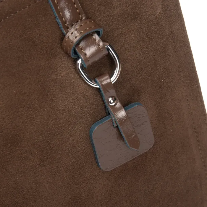 Сумка Женская Классическая замш ALEX RAI 8800-1 khaki