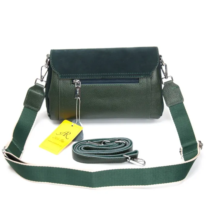 Сумка Женская Классическая замш ALEX RAI 93055 green