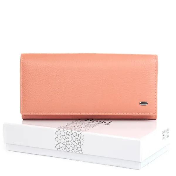 Кошелек Classic Женский кожа DR. BOND W1-V pink purple