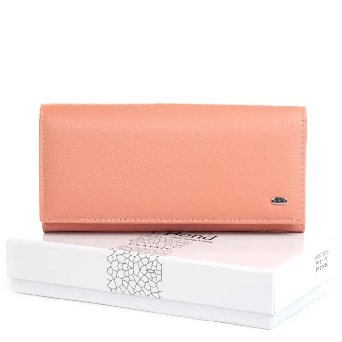 Кошелек Classic Женский кожа DR. BOND W1-V pink purple