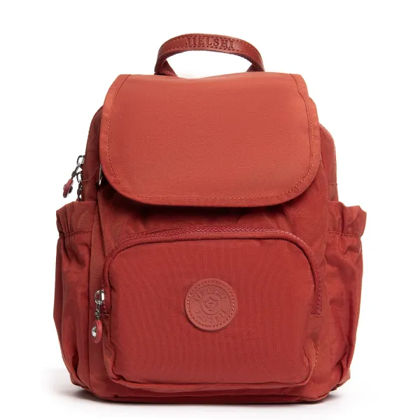 Сумка Женская Текстиль рюкзак полиамид Jielshi 9381 d.orange