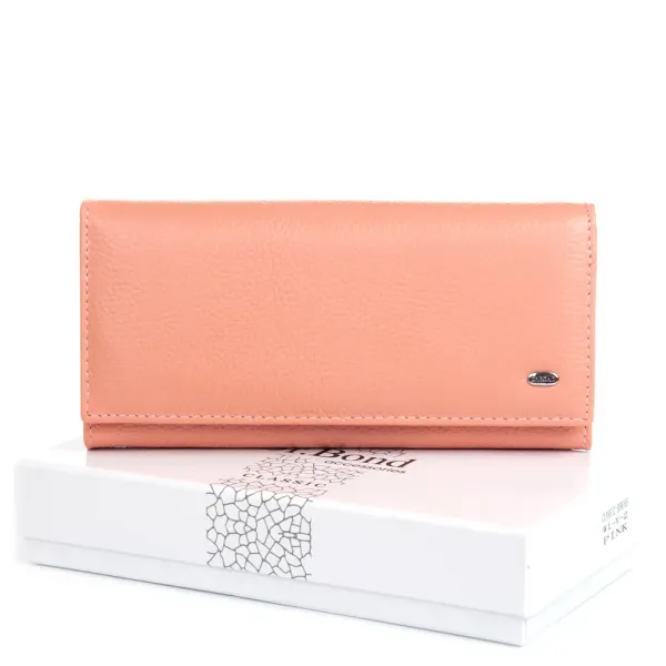 Кошелек Classic Женский кожа DR. BOND W1-V-2 pink purple