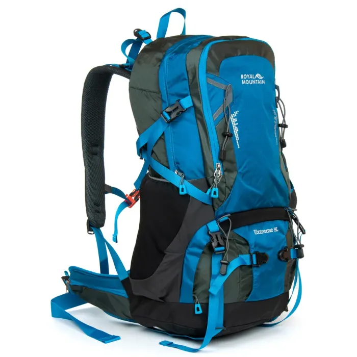 Рюкзак Туристический нейлон Royal Mountain 8368-55L blue