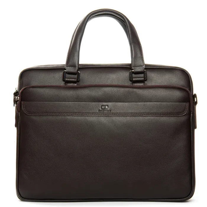 Сумка Мужская Портфель кожа BRETTON 1603-1 brown