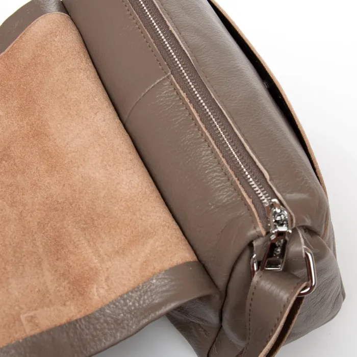 Сумка Женская Классическая кожа ALEX RAI 6504 l.grey