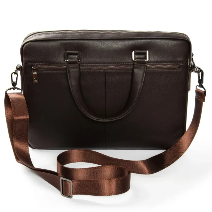 Сумка Мужская Портфель кожа BRETTON 1603-1 brown