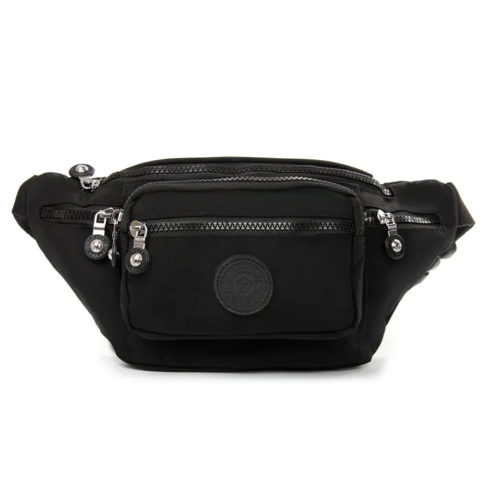 Сумка Женская Текстиль на пояс полиамид Jielshi K-918 black