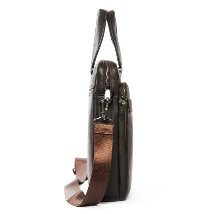 Сумка Мужская Портфель кожа BRETTON 1603-1 brown
