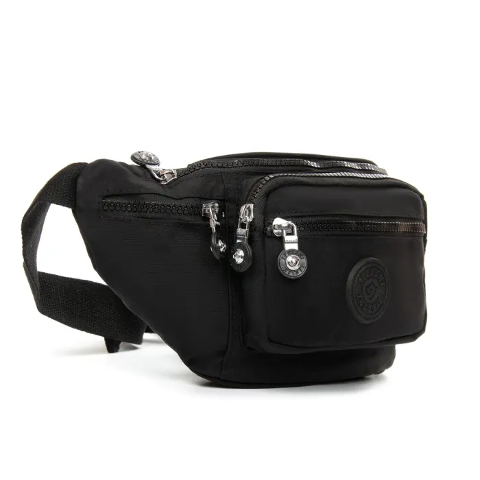 Сумка Женская Текстиль на пояс полиамид Jielshi K-918 black