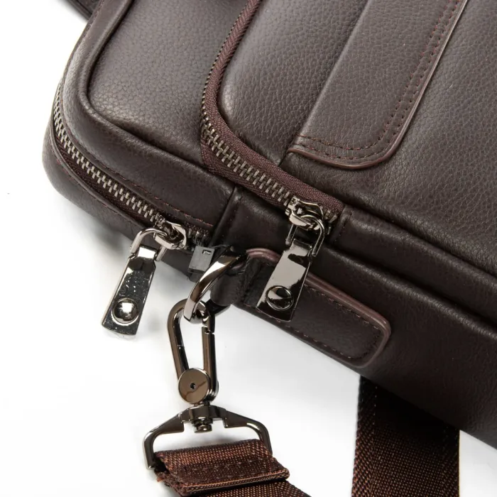 Сумка Мужская Портфель кожа BRETTON 1603-1 brown