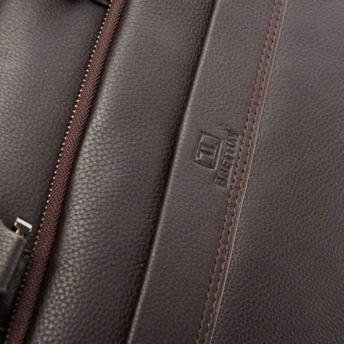 Сумка Мужская Портфель кожа BRETTON 1603-1 brown