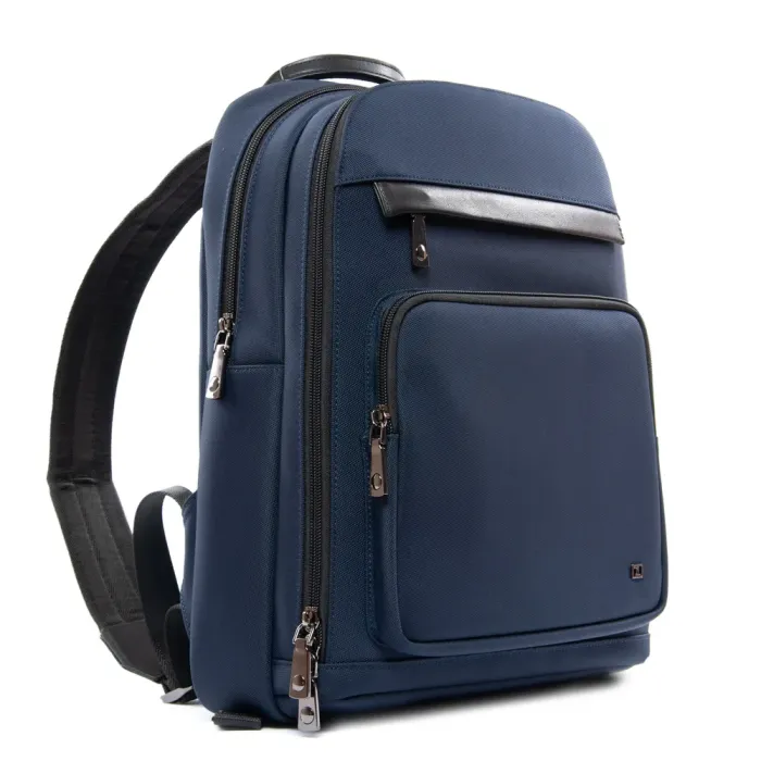 Рюкзак Городской кожа BRETTON 1650-9F-3 blue