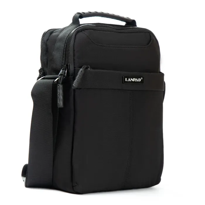 Сумка Мужская Планшет нейлон Lanpad 0935 black бол