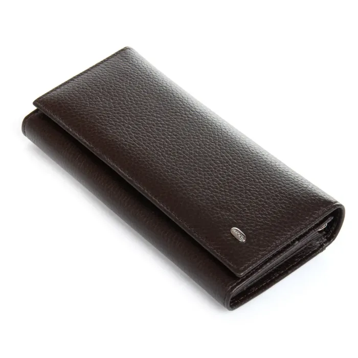 Кошелек Classic Женский кожа DR. BOND W1-V-2 coffee