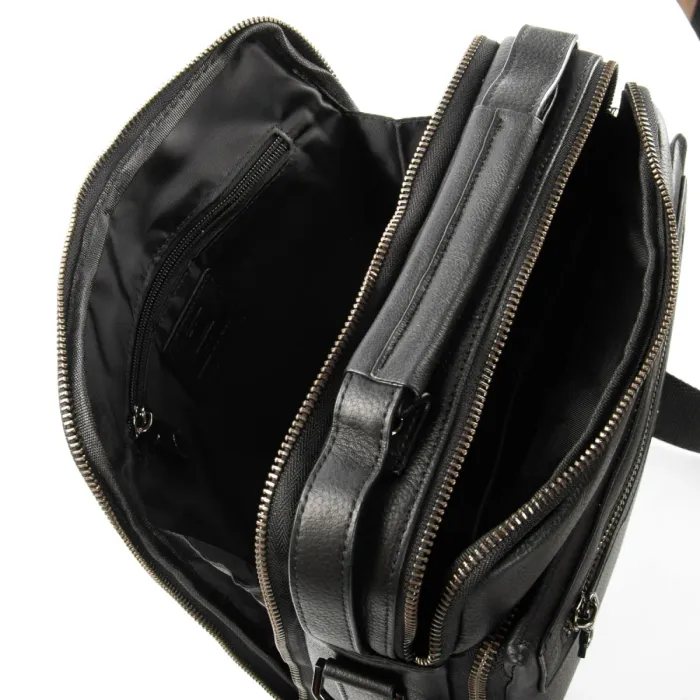 Сумка Мужская Планшет кожа BRETTON 5313-A3 black