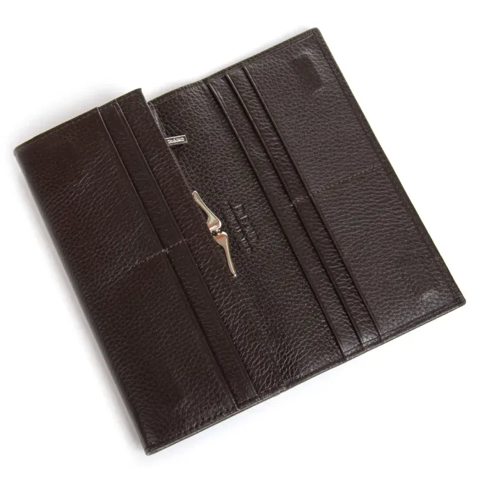 Кошелек Classic Женский кожа DR. BOND W1-V-2 coffee