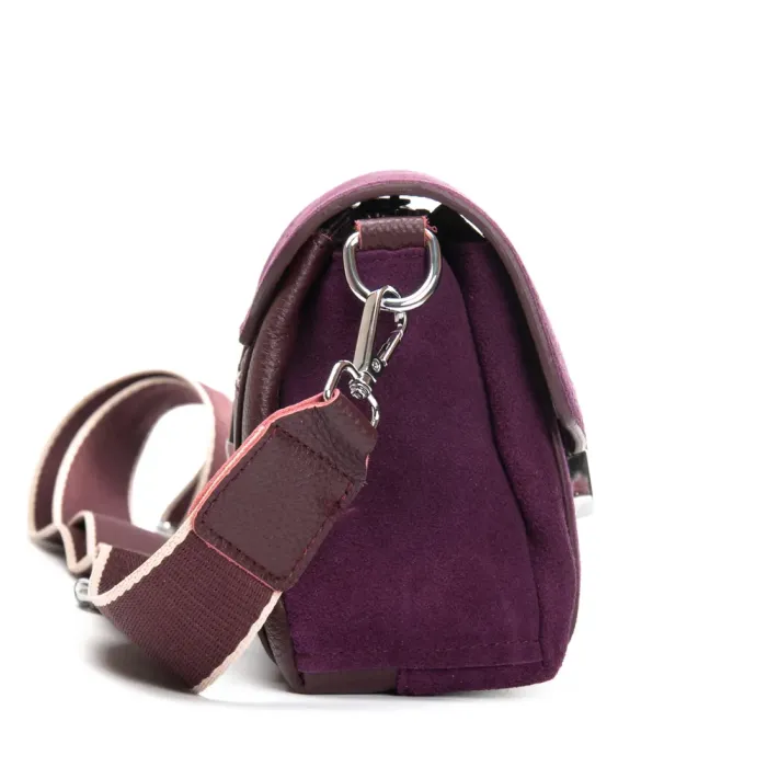 Сумка Женская Классическая замш ALEX RAI 93055 bordo