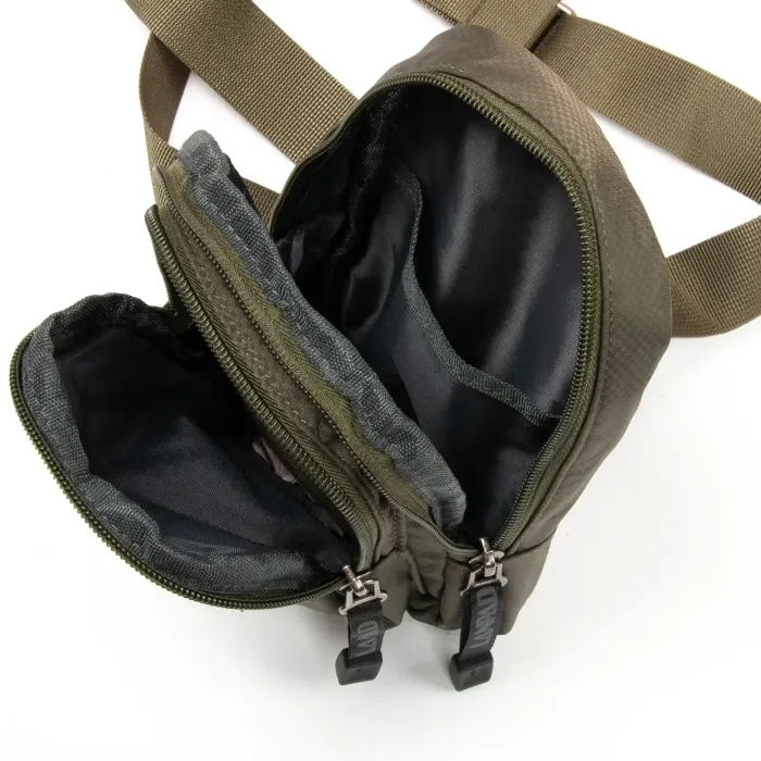 Сумка Мужская На Плечо нейлон Lanpad 7662 green