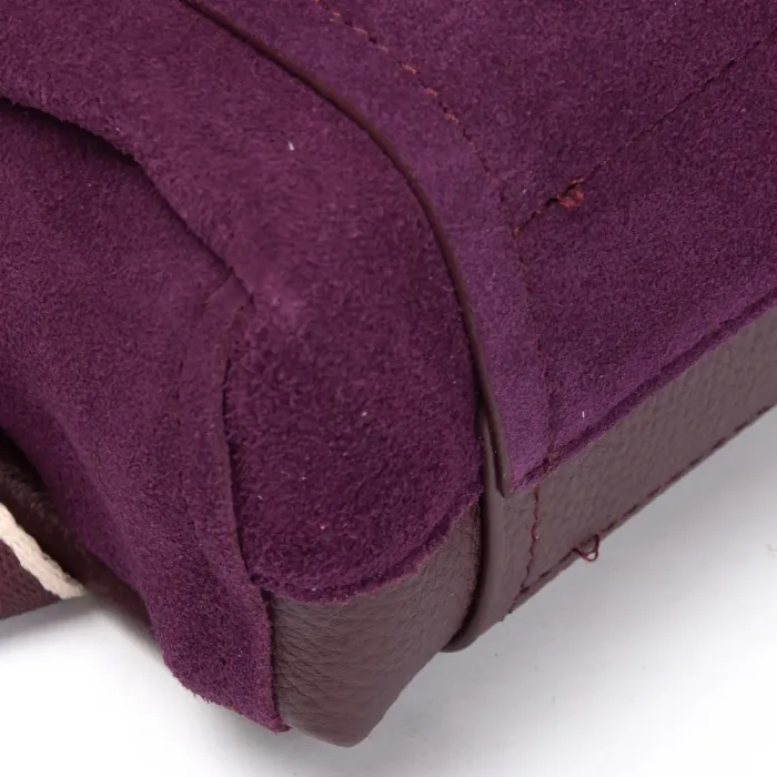 Сумка Женская Классическая замш ALEX RAI 93055 bordo