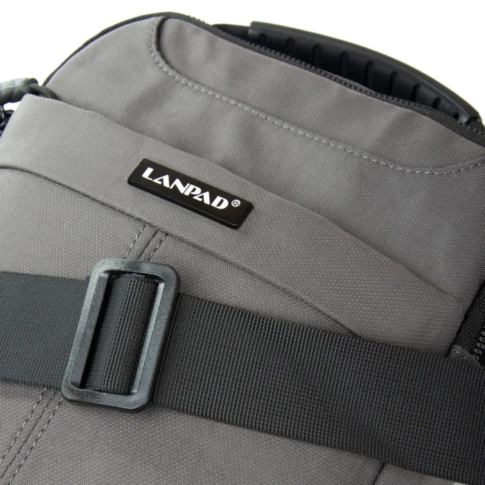 Сумка Мужская Планшет нейлон Lanpad 0935 grey бол