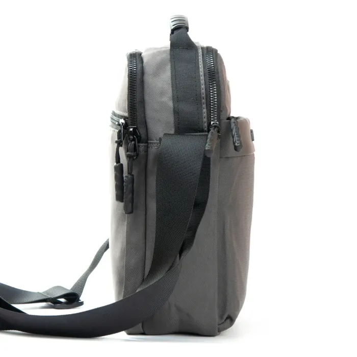 Сумка Мужская Планшет нейлон Lanpad 0935 grey бол