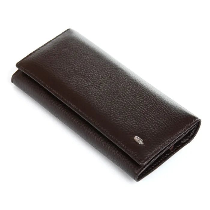 Кошелек Classic Женский кожа DR. BOND W501-2 coffee