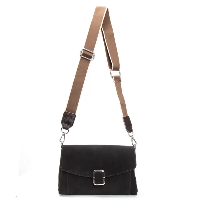 Сумка Женская Классическая замш ALEX RAI 93055 brown