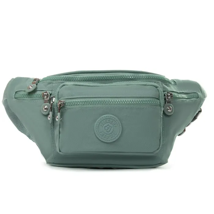 Сумка Женская Текстиль на пояс полиамид Jielshi K-918 b.blue