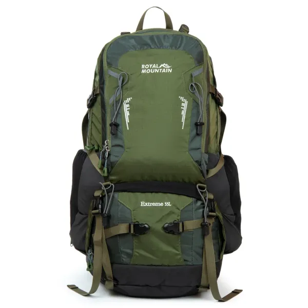 Рюкзак Туристический нейлон Royal Mountain 8368-55L green