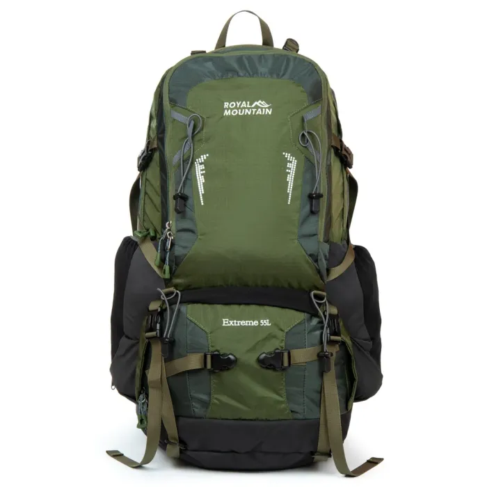 Рюкзак Туристический нейлон Royal Mountain 8368-55L green