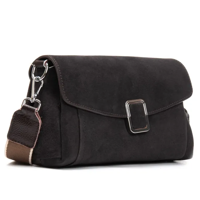 Сумка Женская Классическая замш ALEX RAI 93055 brown